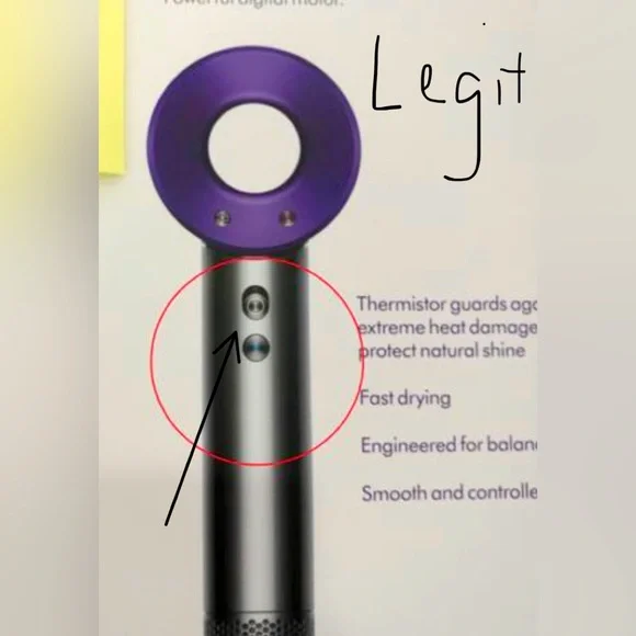 Fake dyson hair dryer deals